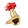 Brass Static Balancing Valve, Female Thread Manual Flow Balancing Valve for HVAC Heating Water System