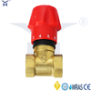 HA‑50 Brass Manual Regulating Valve, Female Thread Scale Flow Control Valve for HVAC Heating Water System