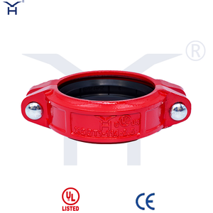 Ductile Iron Grooved Rigid Coupling, UL Listed Fire Protection Rigid Grooved Coupling for Steel Pipe Connection