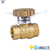 Forged Brass Key Operated Lock Ball Valve DN15‑DN50, Anti‑Tamper Water Ball Valve for Household Control
