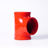 Ductile Iron Grooved Equal Tee, UL Listed Fire Protection Grooved Tee for Fire Sprinkler Pipeline System