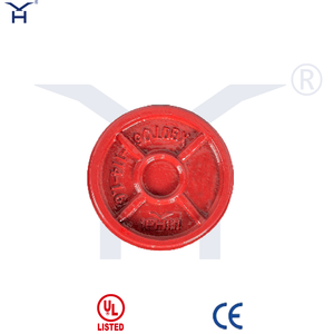 Ductile Iron Grooved End Cap, UL CE Listed Fire Protection Grooved Pipe End Cap for Fire Sprinkler Pipeline