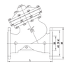 SK741X Pilot Operated Adjustable Pressure Reducing Valve Ductile Iron Hydraulic Control Valve For Water Supply Pipeline
