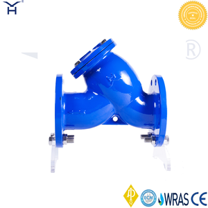 Ductile Iron Y‑type Strainer Flange Y Strainer With SS304 Screen for Water Supply Pump Inlet Pipeline Filtration