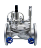 Stainless Steel LH45X Pilot Operated Flow‑Limiting Check Valve Hydraulic Control Valve Slow Close Anti‑Water‑Hammer Valve For Water Pump Outlet