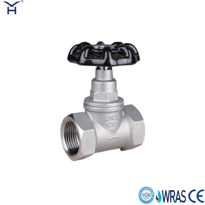 DN15‑DN50 stainless steel Globe Valve WRAS CE Certified Manual Screw Thread Stop Valve For Plumbing Heating System