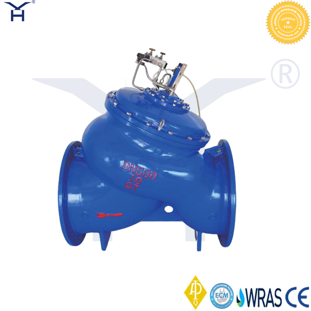 Multi‑Function Vortex‑Free Pump Control Valve SK/QK/YK Series Hydraulic Anti‑Water‑Hammer Check Valve for Pump Outlet Pipeline